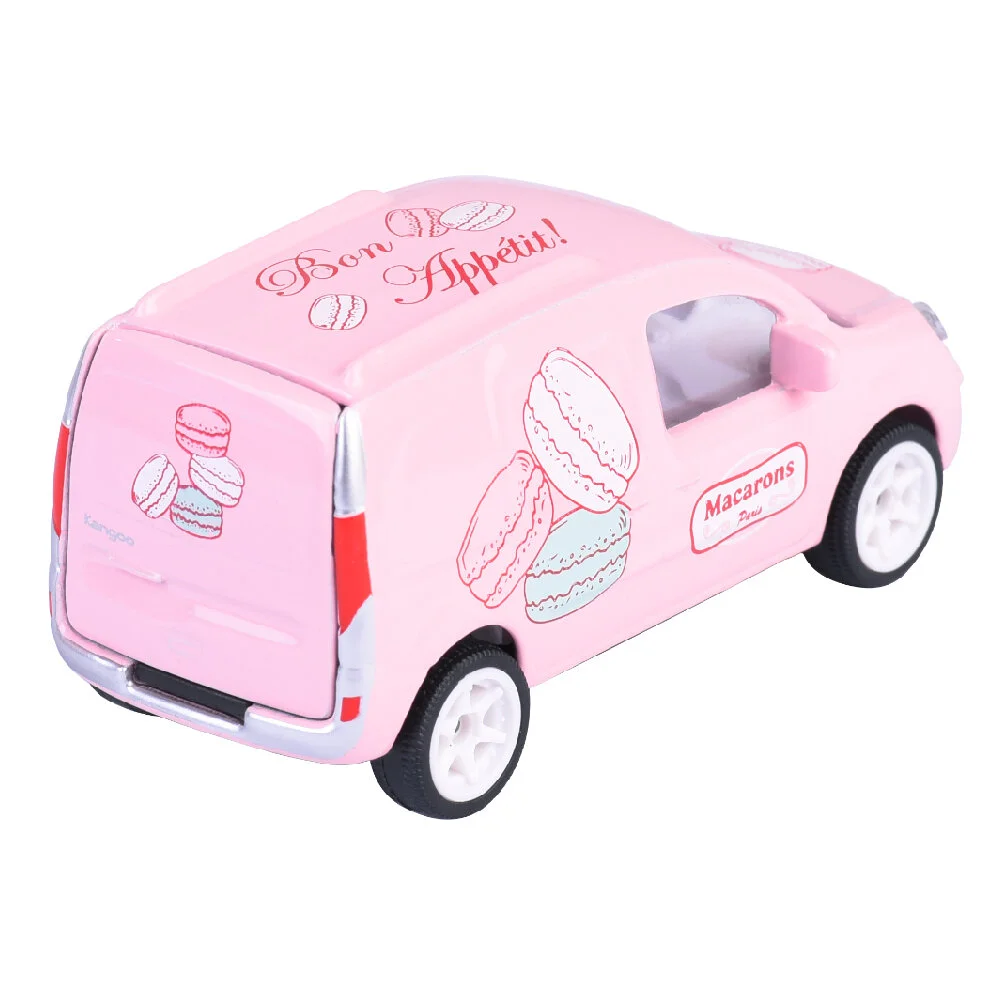 Majorette French Touch Deluxe Cars- Renault Kangoo (Pink, Macaron) - Thumbnail