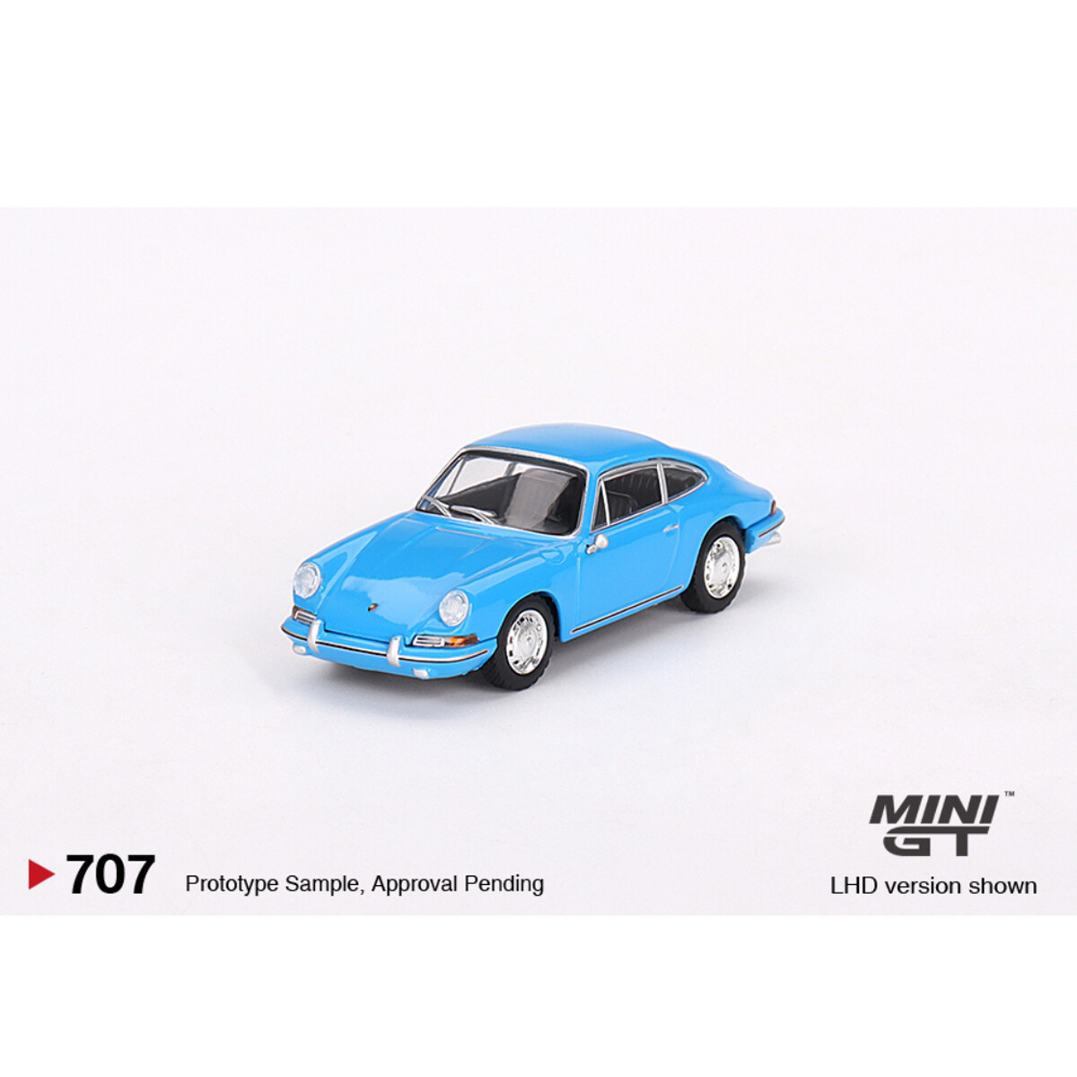 Mini GT 1/64 Porsche 901 1963 'Quickblau' MGT00707 - Thumbnail