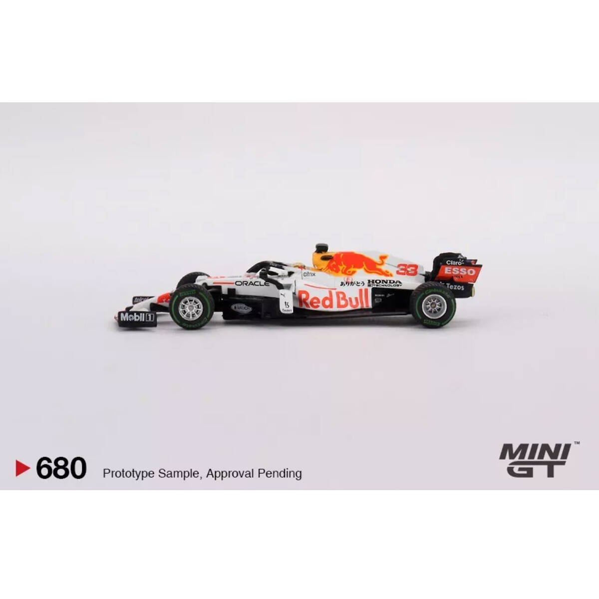 Mini GT 1/64 Red Bull RB16B Max Verstappen 2021 Turkish Grand Prix Place MGT00680