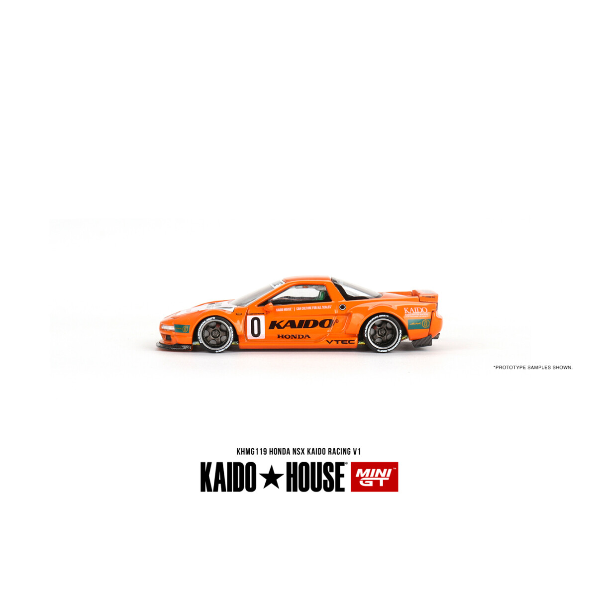 Mini GT KaidoHouse Honda NSX Kaido Racing V1 KHMG119 - Thumbnail