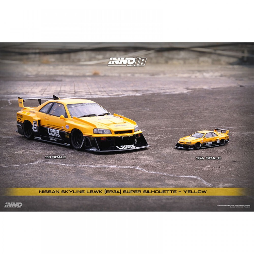 Inno 1/18 NISSAN SKYLINE 