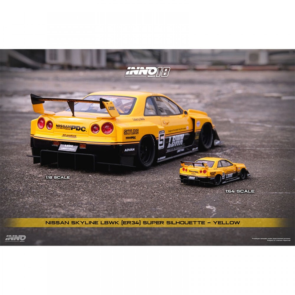 Inno 1/18 NISSAN SKYLINE 