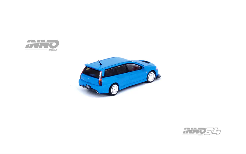 Inno 1/64 MITSUBISHI LANCER EVOLUTION IX WAGON BLUE IN64-EVO9W-BLU - Thumbnail