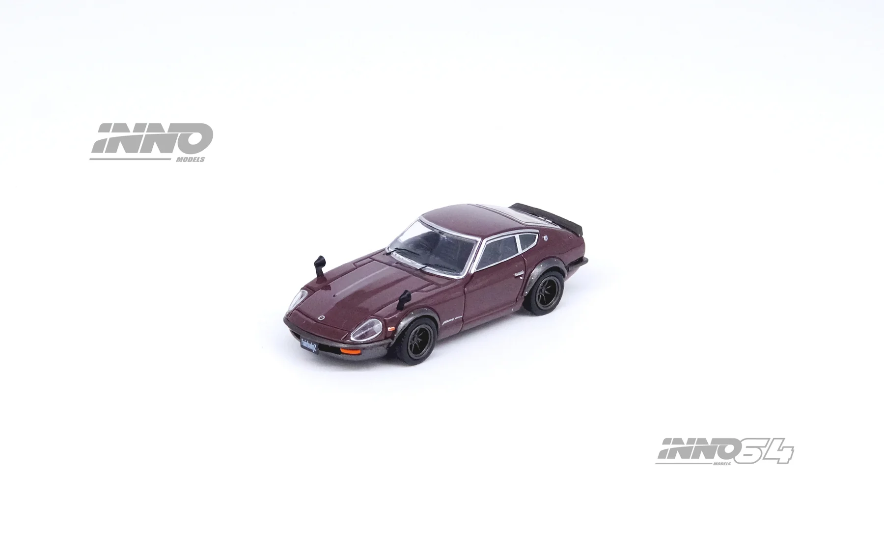 Inno 1/64 NISSAN FAİRLADY 240ZG (HS30) IN64-240ZG-MAROON - Thumbnail