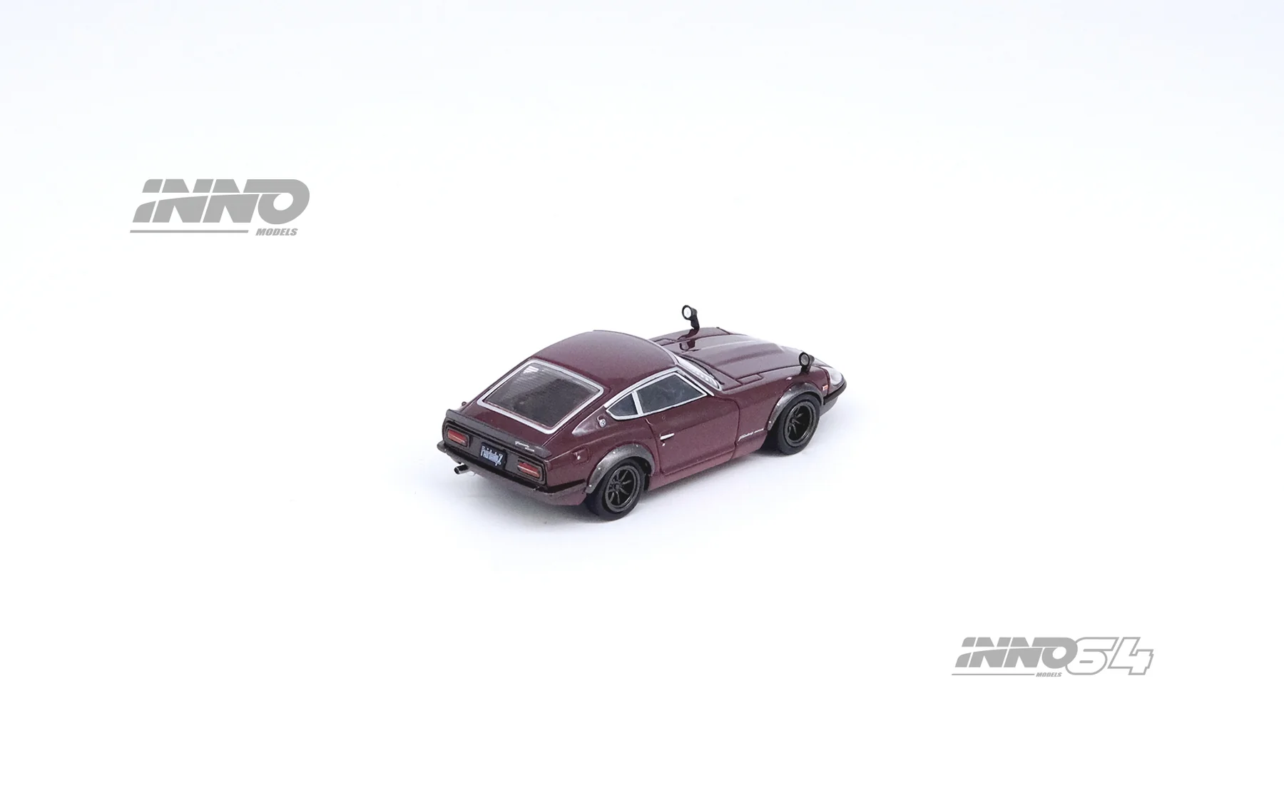 Inno 1/64 NISSAN FAİRLADY 240ZG (HS30) IN64-240ZG-MAROON - Thumbnail