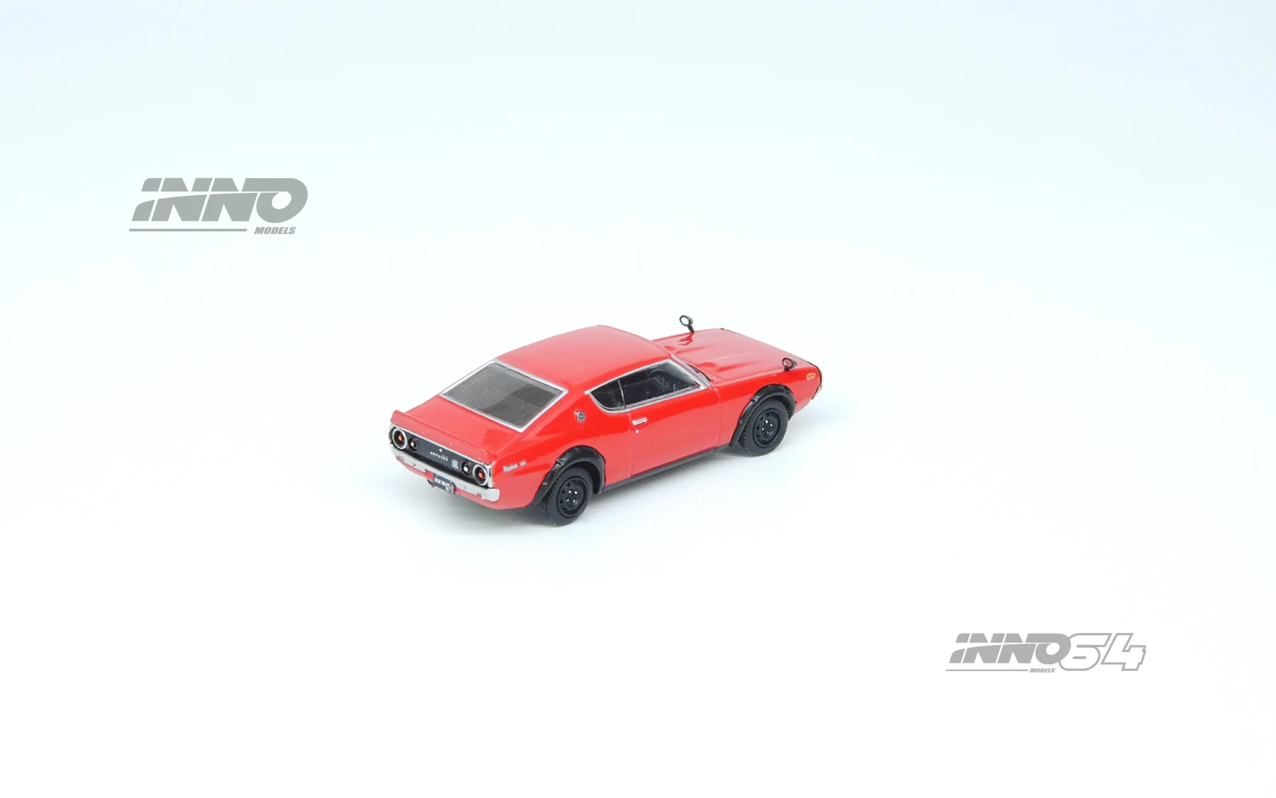 Inno 1/64 NISSAN SKYLINE 2000 GT-R (KPGC110) Red IN64-KPGC110-RED - Thumbnail