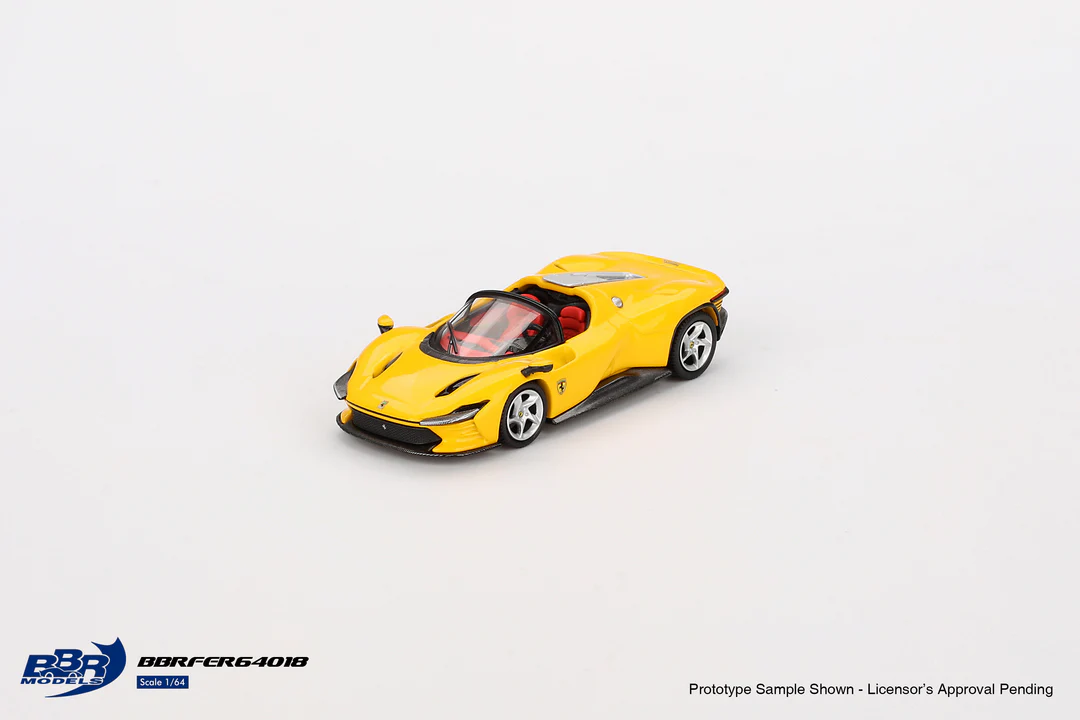 (ÖN SATIŞ) Mini GT 1/64 BBR Ferrari Daytona SP3 Giallo Modena BBRFER64018 - Thumbnail