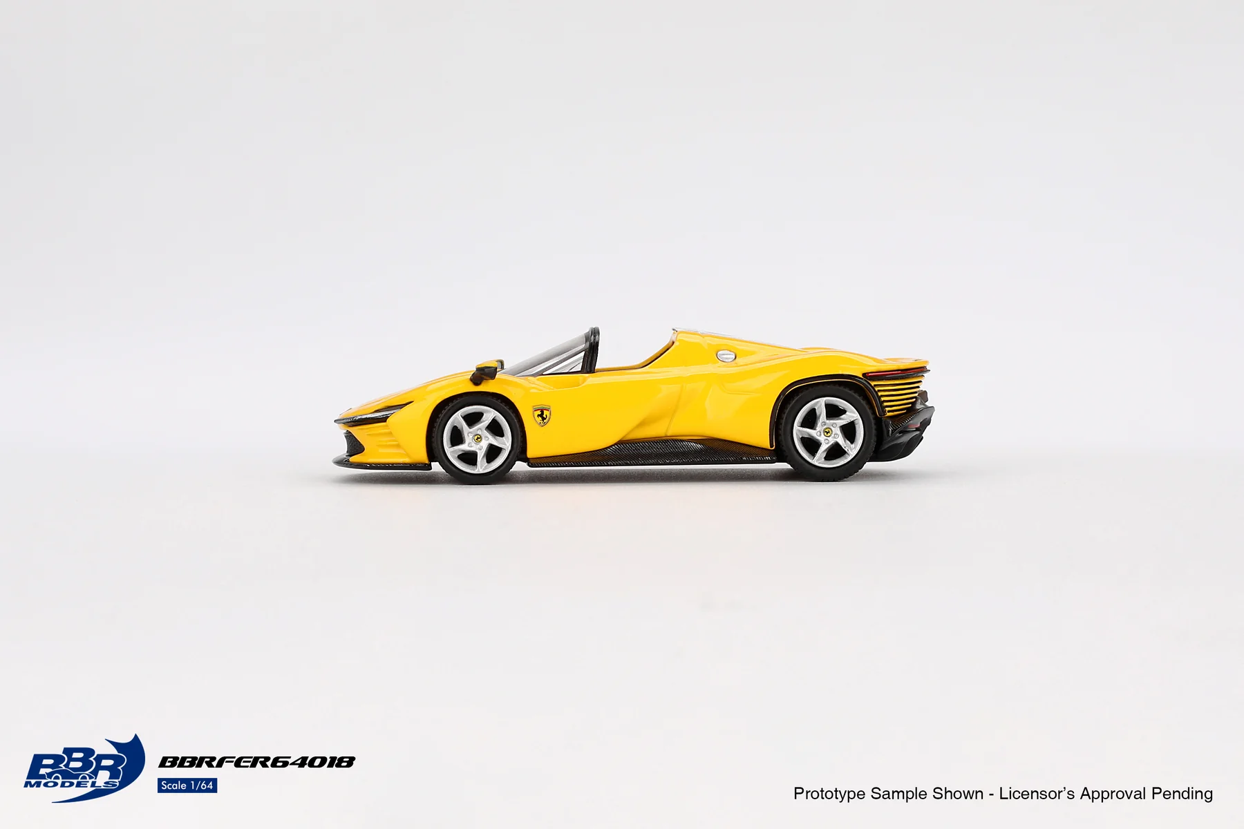 (ÖN SATIŞ) Mini GT 1/64 BBR Ferrari Daytona SP3 Giallo Modena BBRFER64018