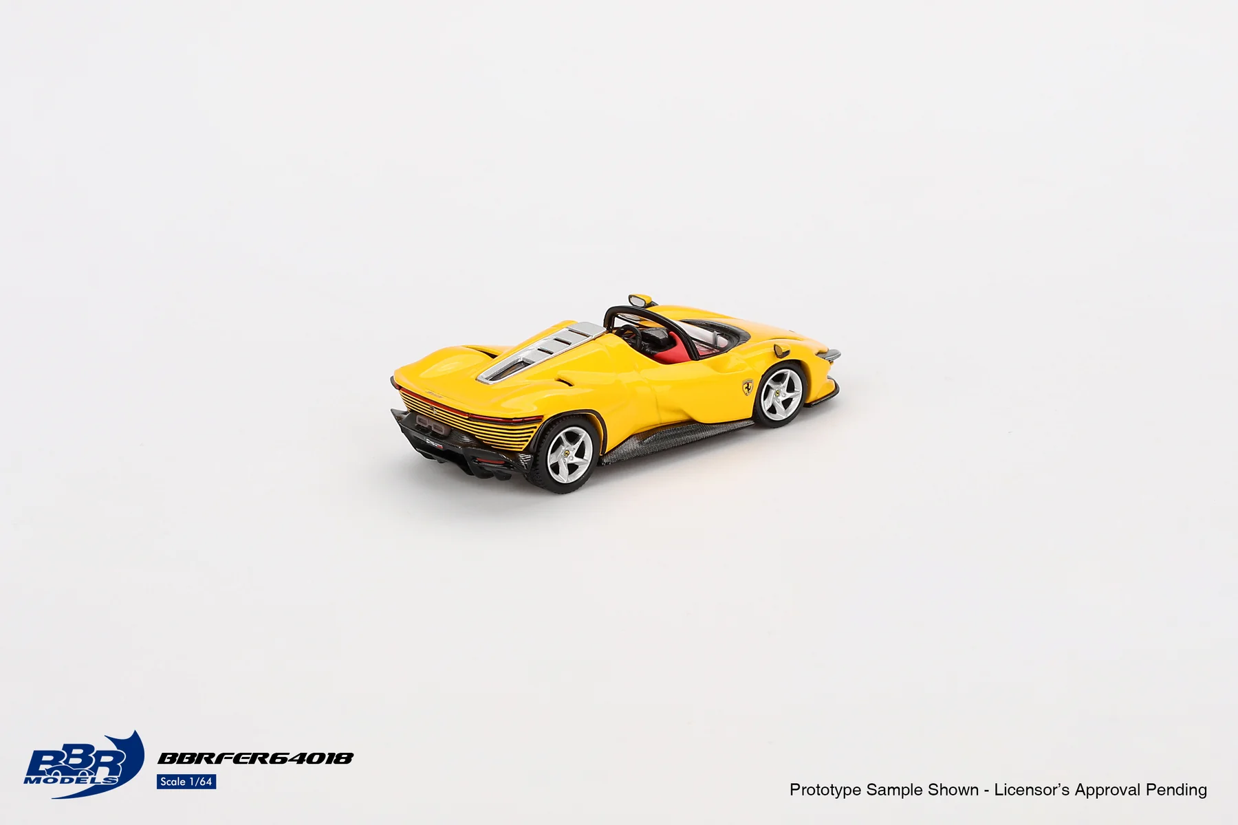 (ÖN SATIŞ) Mini GT 1/64 BBR Ferrari Daytona SP3 Giallo Modena BBRFER64018 - Thumbnail