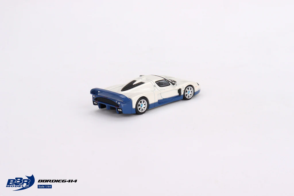 Mini GT 1/64 BBR Maserati MC12 Stradale White BBRDIE6414 - Thumbnail