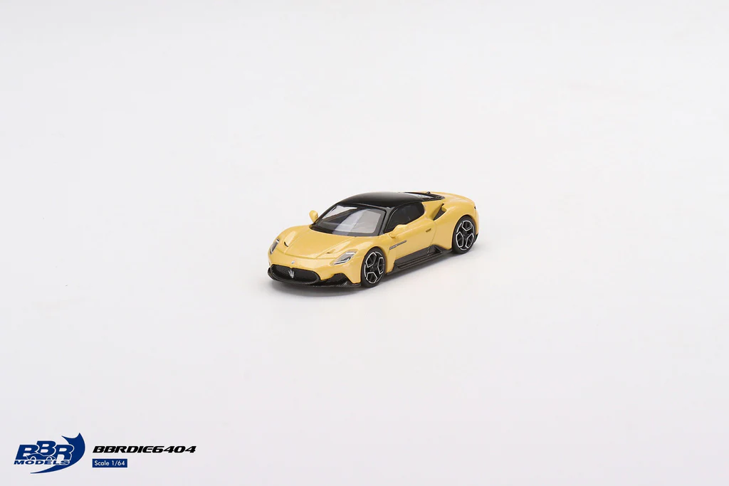 Mini GT 1/64 BBR Maserati MC20 Giallo Genio BBRDIE6404 - Thumbnail