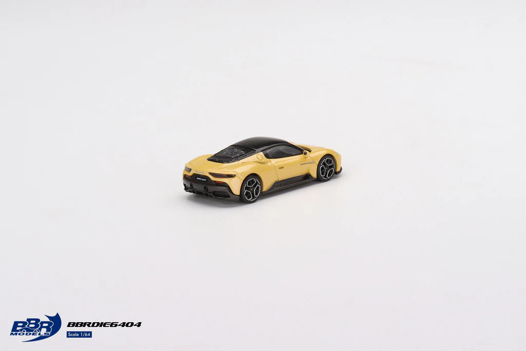 Mini GT 1/64 BBR Maserati MC20 Giallo Genio BBRDIE6404 - Thumbnail