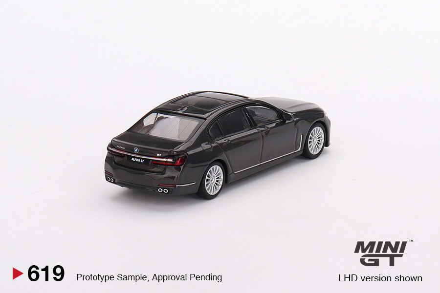 Mini GT 1/64 BMW Alpina B7 xDrive Dravit Grey Metallic MGT00619 - Thumbnail