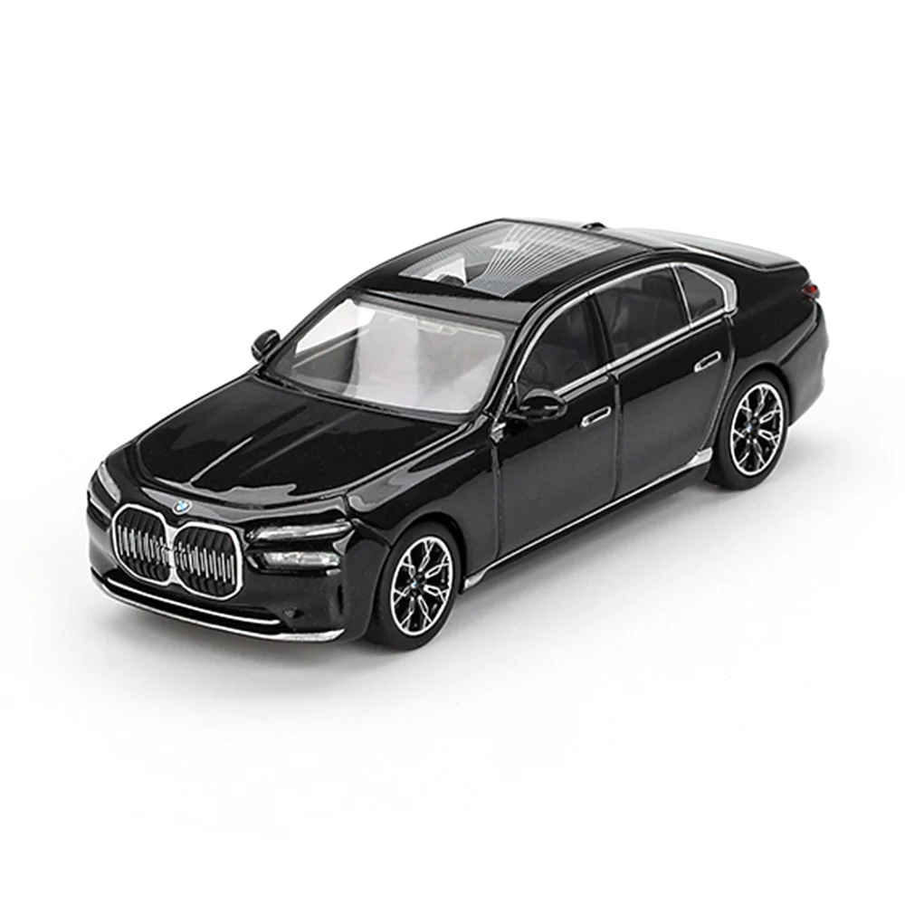 Mini GT 1/64 BMW i7 eDrive50 Black Sapphire - Blister Paket MGT00802-BL - Thumbnail