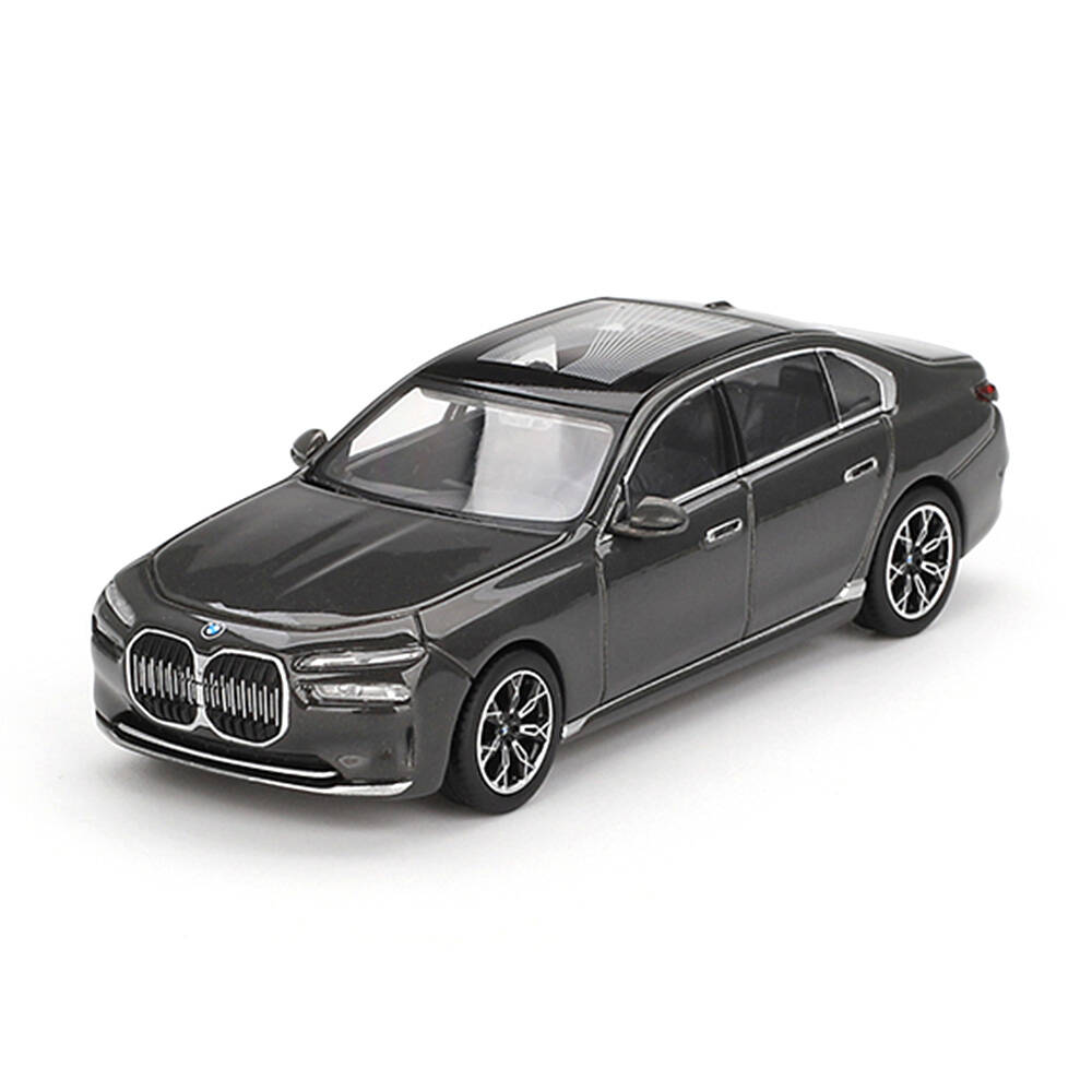 Mini GT 1/64 BMW i7 xDrive60 Dravit Grey - Blister Paket MGT00818-BL