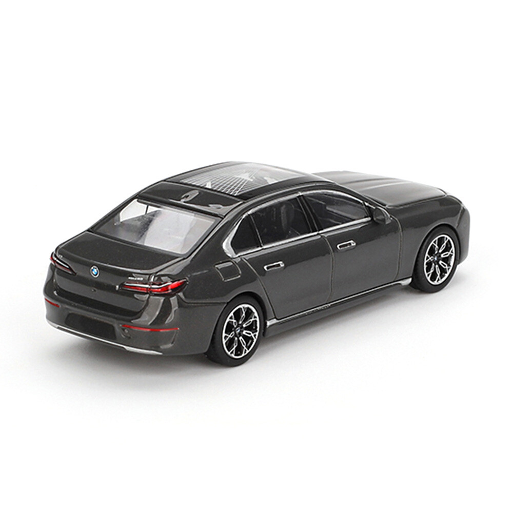 Mini GT 1/64 BMW i7 xDrive60 Dravit Grey - Blister Paket MGT00818-BL - Thumbnail