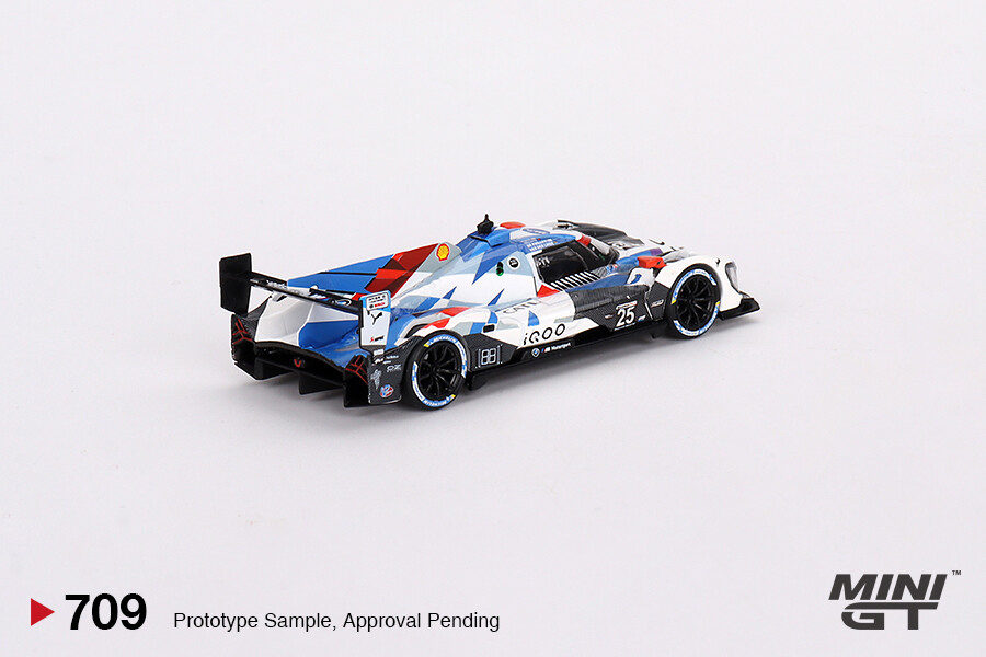 (ÖN SATIŞ) Mini GT 1/64 BMW M Hybrid V8 #25 BMW M Team RLL 2023 IMSA Sebring 12 Hrs 2nd Place MGT00709 - Thumbnail