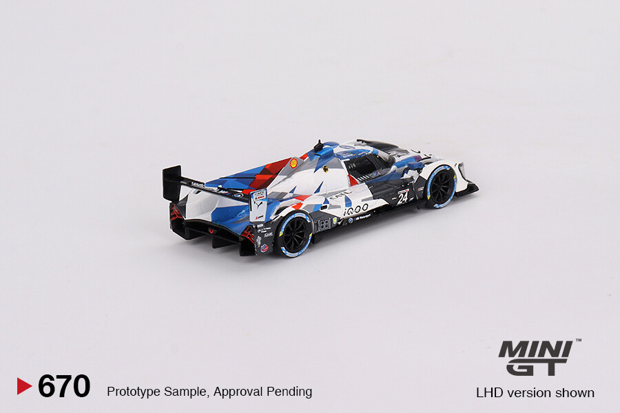 Mini GT 1/64 BMW M Hybrid V8 GTP #24 BMW M Team RLL 2023 IMSA Daytona 24 Hrs MGT00670 - Thumbnail