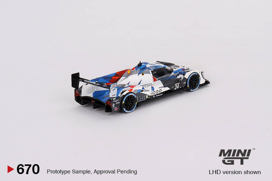 Mini GT 1/64 BMW M Hybrid V8 GTP #24 BMW M Team RLL 2023 IMSA Daytona 24 Hrs MGT00670