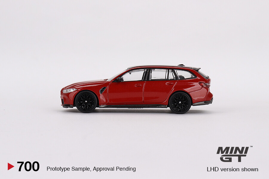 Mini GT 1/64 BMW M3 Competition Touring Toronto Red Metallic MGT00700 - Thumbnail