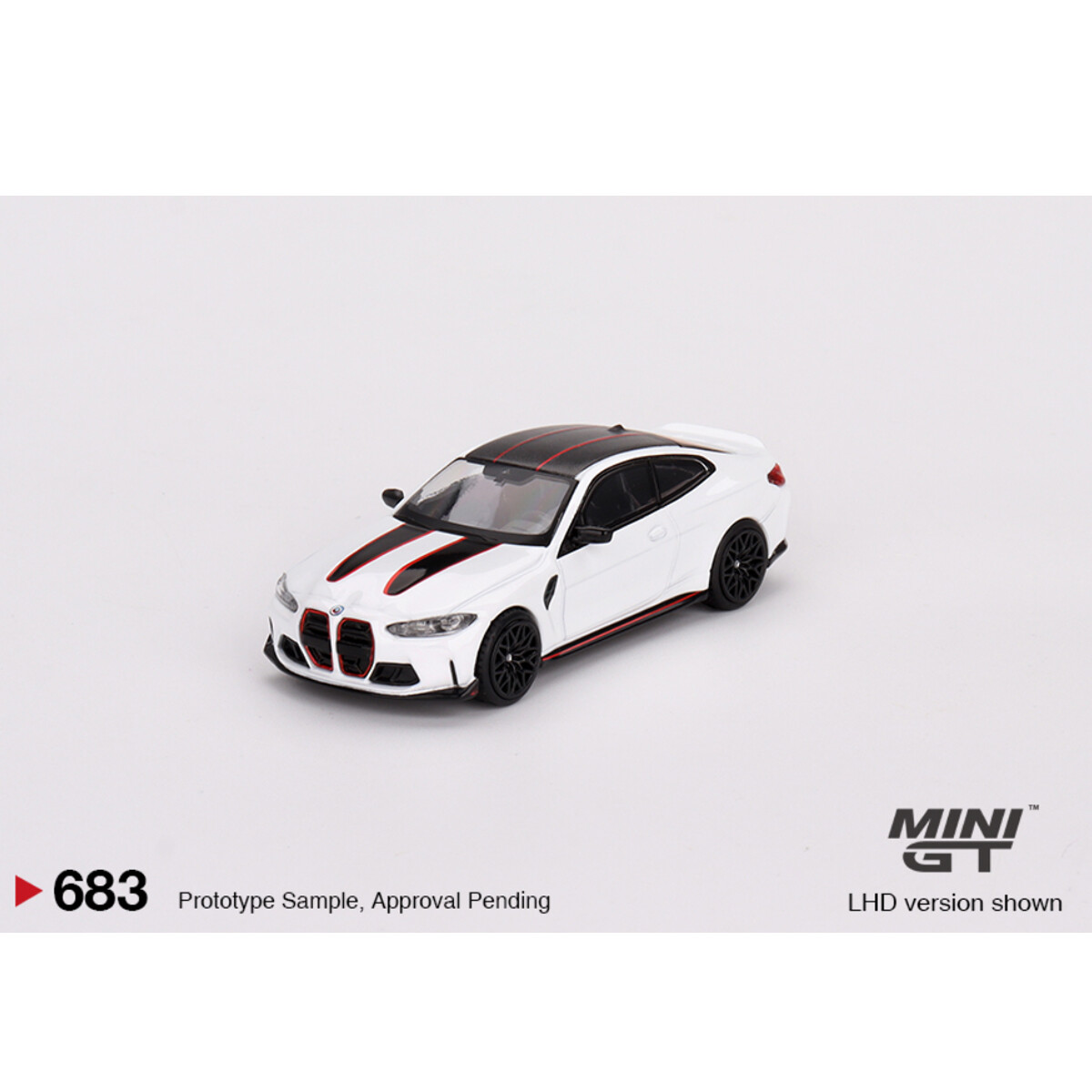 (ÖN SATIŞ) Mini GT 1/64 BMW M4 CSL Alpine White MGT00683 - Thumbnail