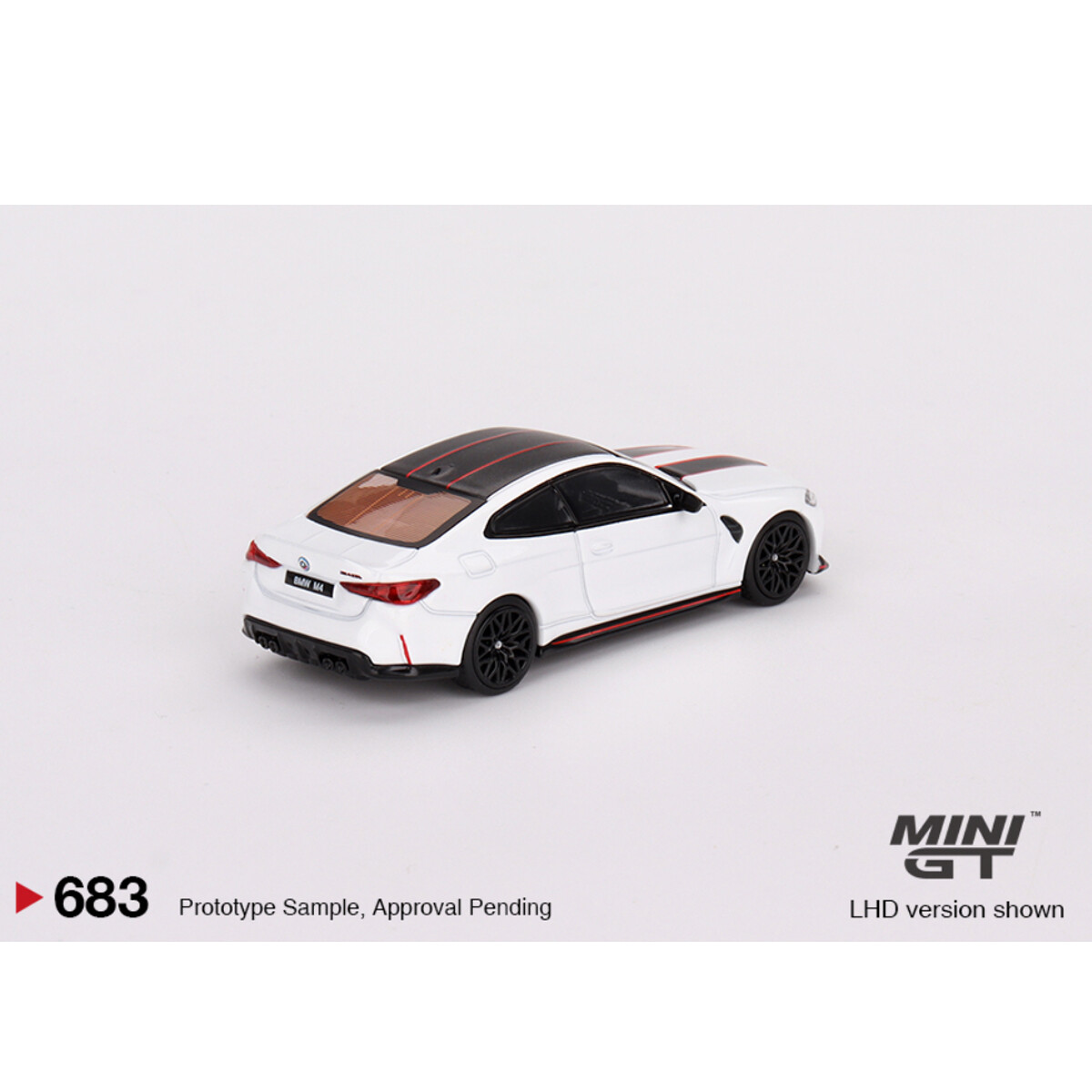 (ÖN SATIŞ) Mini GT 1/64 BMW M4 CSL Alpine White MGT00683 - Thumbnail