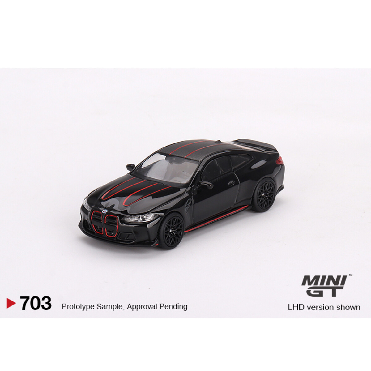 (ÖN SATIŞ) Mini GT 1/64 BMW M4 CSL Black Sapphire MGT00703 - Thumbnail