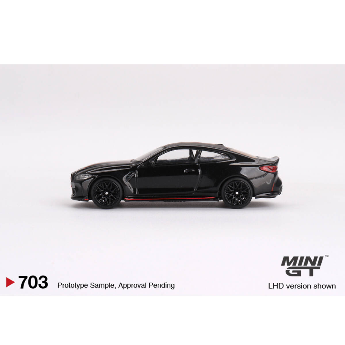 (ÖN SATIŞ) Mini GT 1/64 BMW M4 CSL Black Sapphire MGT00703