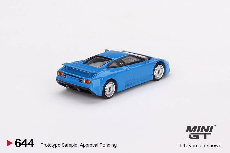 Mini GT 1/64 Bugatti EB110 GT Blue Bugatti MGT00644