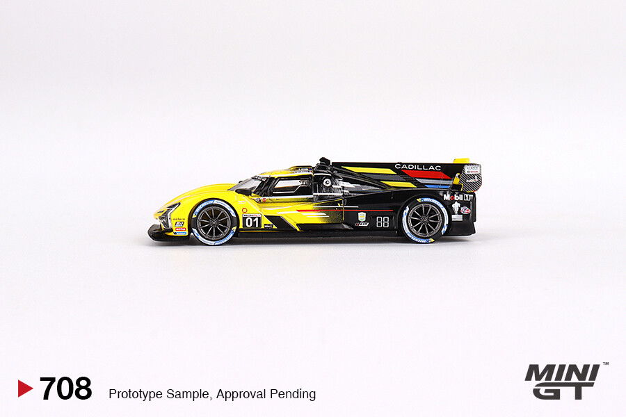 Mini GT 1/64 Cadillac V-Series.R Cadillac Racing 2023 IMSA Daytona 24 Hrs 3rd Place MGT00708 - Thumbnail