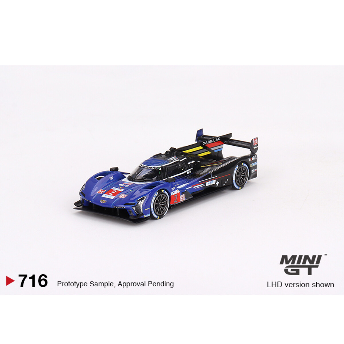 (ÖN SATIŞ) Mini GT 1/64 Cadillac V-Series.R Cadillac Racing 2023 Le Mans 24 Hrs 3rd Place MGT00716 - Thumbnail