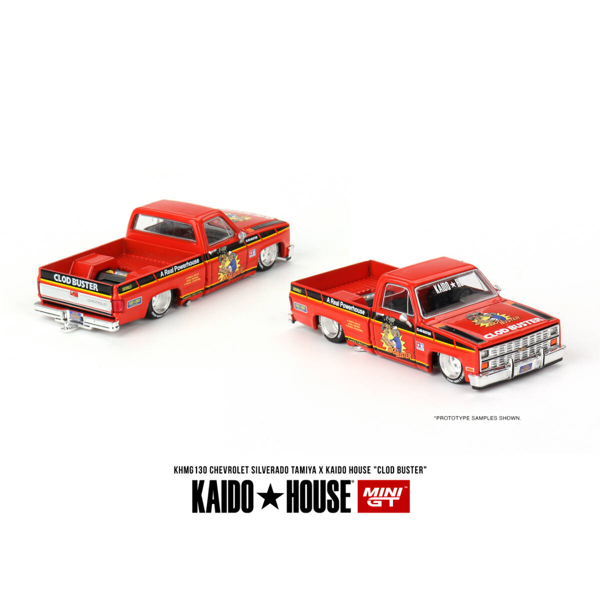 Mini GT 1/64 Chevrolet Silverado TAMIYA x KAIDO HOUSE 