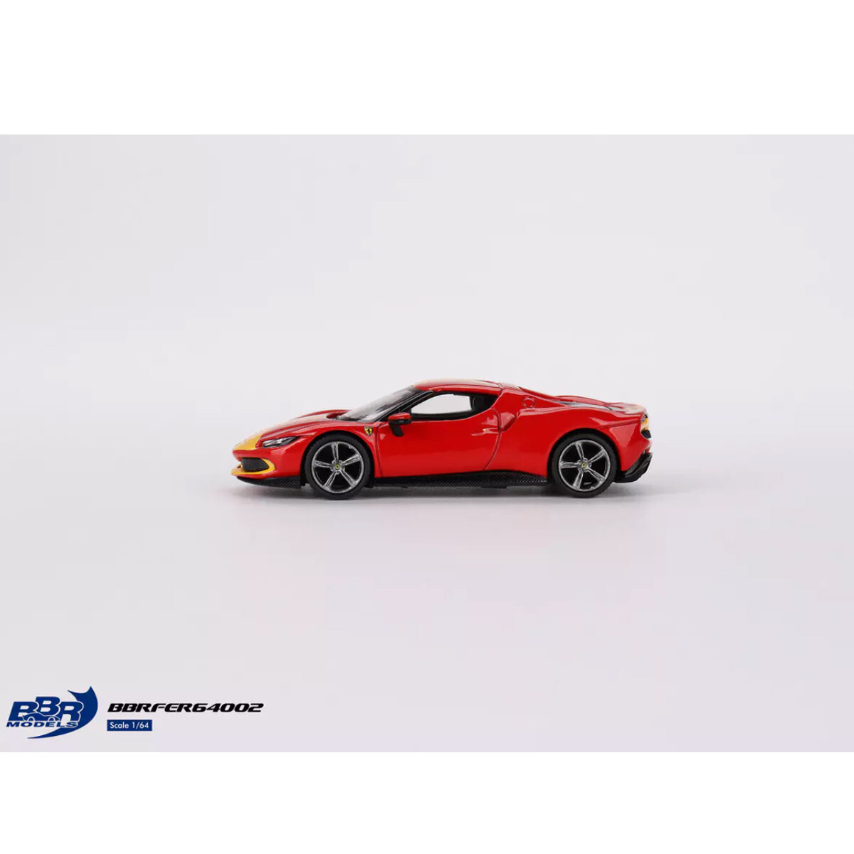 (ÖN SATIŞ) Mini GT 1/64 Ferrari 296 GTB Assetto Fiorano Rosso Corsa BBRFER64002 - Thumbnail