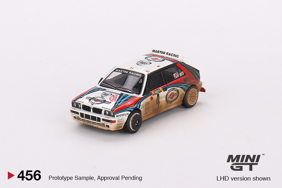 Mini GT 1/64 FLancia Delta HF Integrale Evoluzione 1992 Rally MonteCarlo Martini Racing 4 Cars Set - Limited Edition 5000 Sets MGTS0002 - Thumbnail