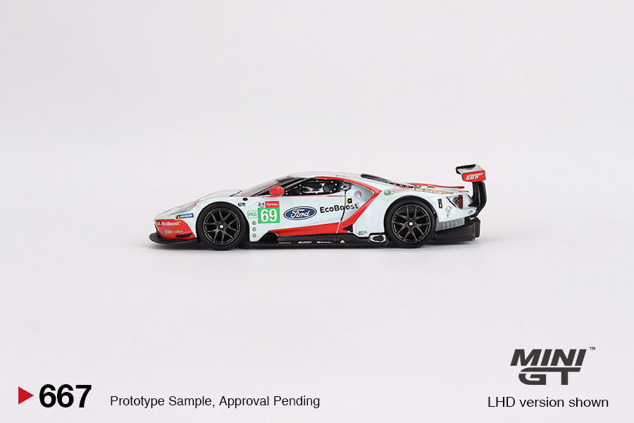 (ÖN SATIŞ) Mini GT 1/64 Ford GT LMGTE PRO 2019 24 Hrs of Le Mans Ford Chip Ganassi Team 4 Cars Set - Limited Edition 3000 MGTS0010 - Thumbnail