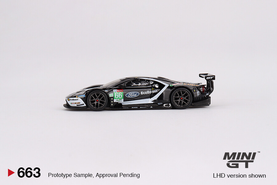 (ÖN SATIŞ) Mini GT 1/64 Ford GT LMGTE PRO 2019 24 Hrs of Le Mans Ford Chip Ganassi Team 4 Cars Set - Limited Edition 3000 MGTS0010 - Thumbnail