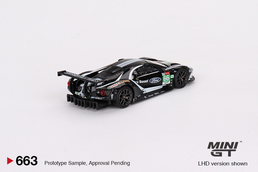 (ÖN SATIŞ) Mini GT 1/64 Ford GT LMGTE PRO 2019 24 Hrs of Le Mans Ford Chip Ganassi Team 4 Cars Set - Limited Edition 3000 MGTS0010 - Thumbnail