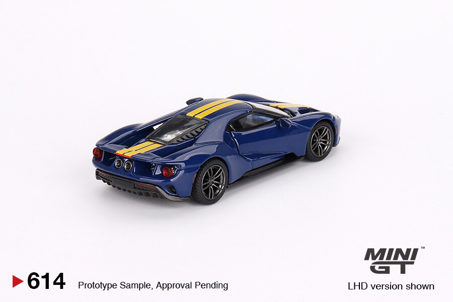 (ÖN SATIŞ) Mini GT 1/64 Ford GT Sunoco Blue MGT00614 - Thumbnail