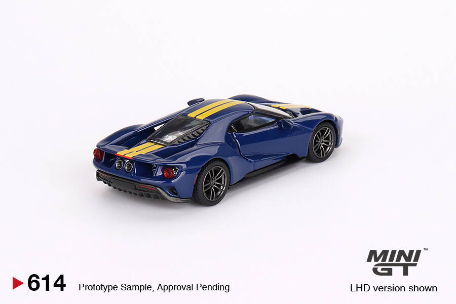 (ÖN SATIŞ) Mini GT 1/64 Ford GT Sunoco Blue MGT00614