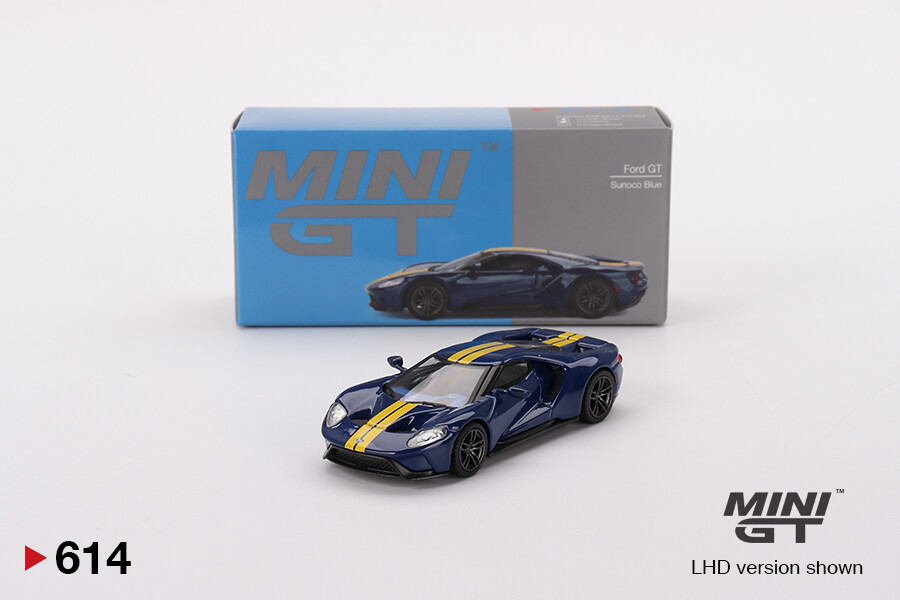 (ÖN SATIŞ) Mini GT 1/64 Ford GT Sunoco Blue MGT00614 - Thumbnail