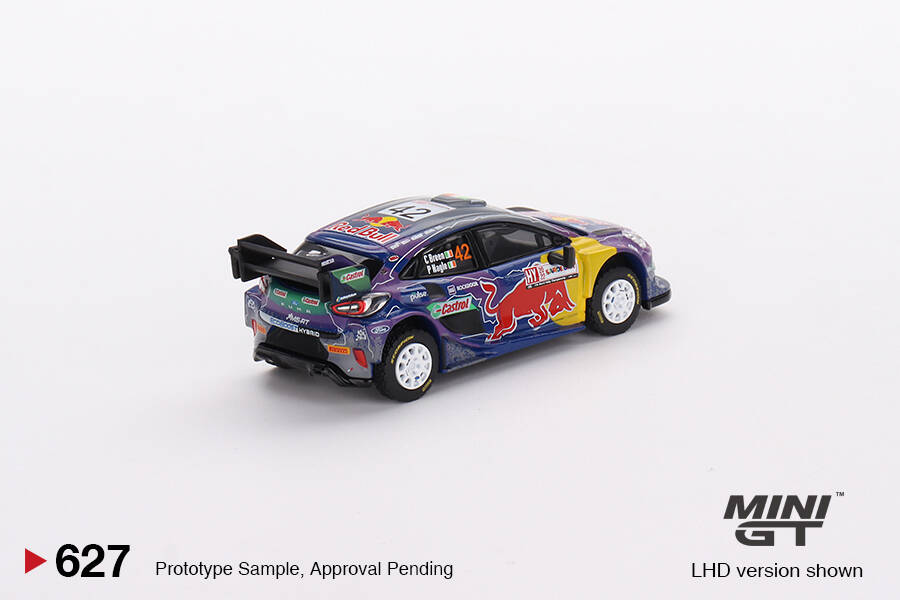 Mini GT 1/64 Ford Puma Rally1 M-Sport Ford WRT 2022 Rally Italia Sardegna Place MGT00627