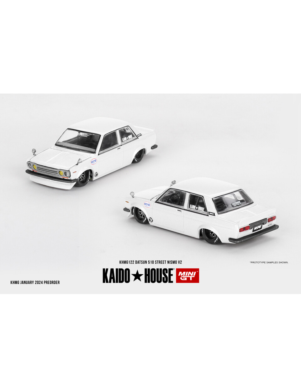 Mini GT 1/64 KaidoHouse Datsun 510 Street Nismo V2 KHMG122 - Thumbnail