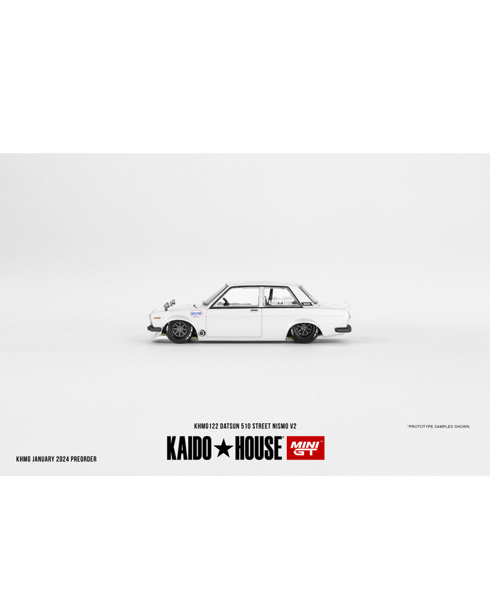 Mini GT 1/64 KaidoHouse Datsun 510 Street Nismo V2 KHMG122 - Thumbnail