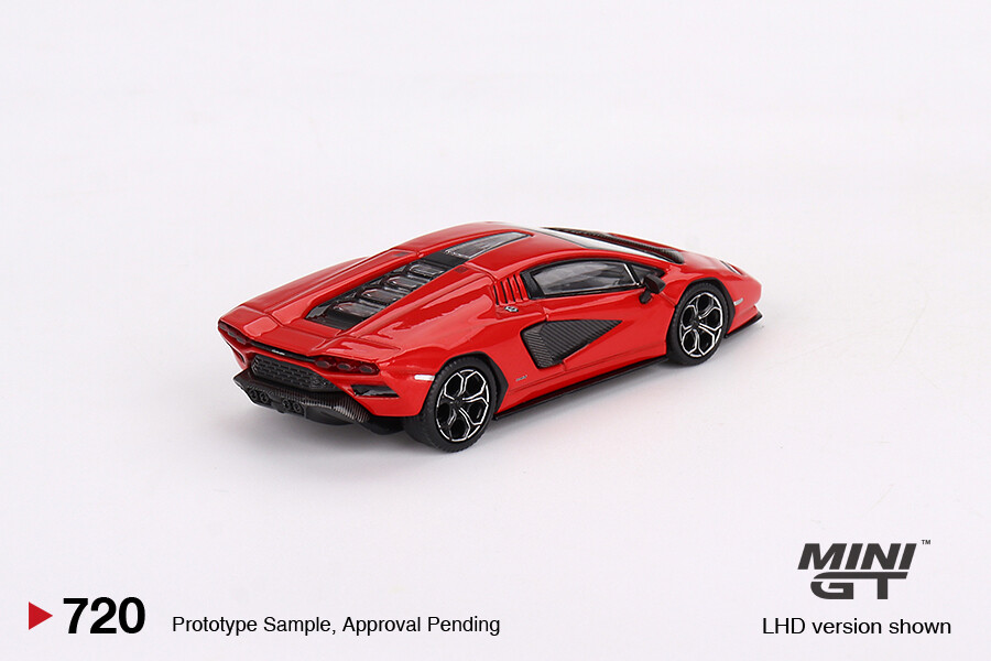 Mini GT 1/64 Lamborghini Countach LPI 800-4 Rosso Mars MGT00720 - Thumbnail