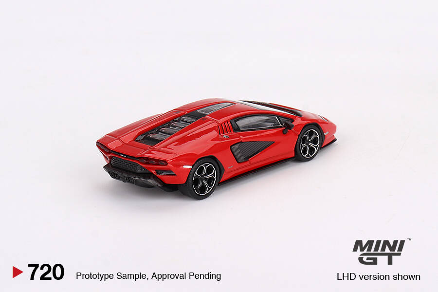 Mini GT 1/64 Lamborghini Countach LPI 800-4 Rosso Mars MGT00720