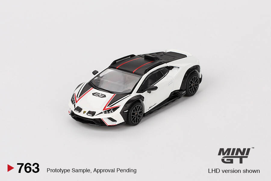 Mini GT 1/64 Lamborghini Huracán Sterrato Bianco Asopo MGT00763