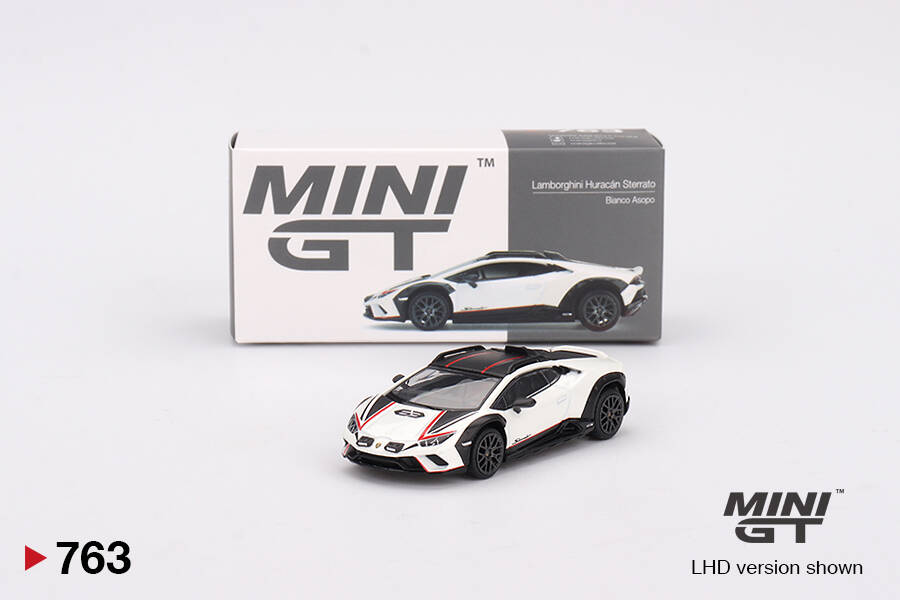 Mini GT 1/64 Lamborghini Huracán Sterrato Bianco Asopo MGT00763