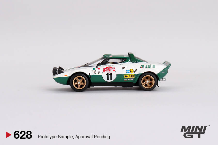 Mini GT 1/64 Lancia Stratos HF 1975 Rally Sanremo Winner #11 MGT00628