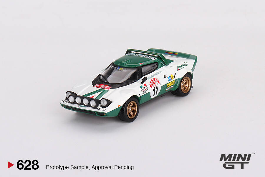 Mini GT 1/64 Lancia Stratos HF 1975 Rally Sanremo Winner #11 MGT00628