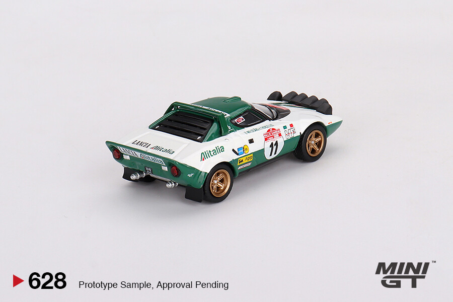 Mini GT 1/64 Lancia Stratos HF 1975 Rally Sanremo Winner #11 MGT00628 - Thumbnail